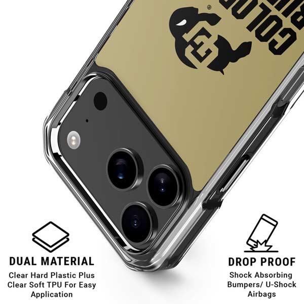 University of Colorado CU Collegiate Text iPhone 17 Pro Clear Case