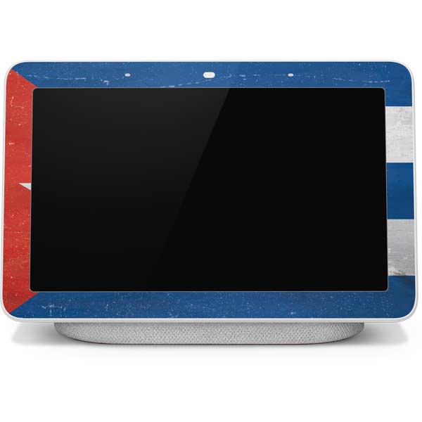 Cuban Flag Distressed Google Home Hub Skin