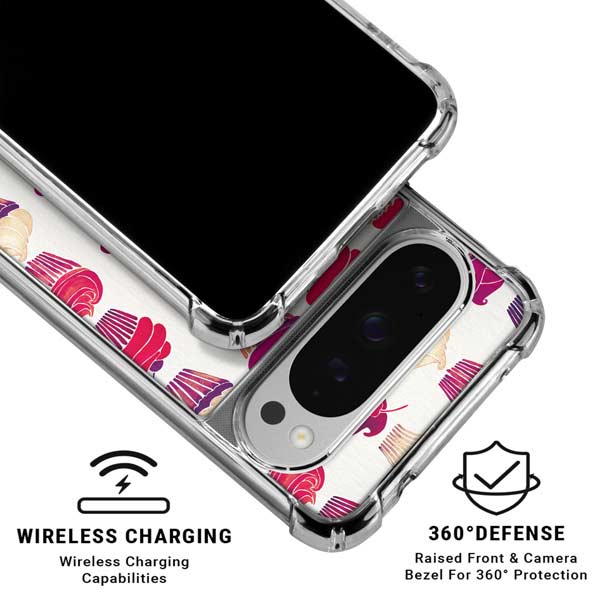 Cupcakes by Cat Coq Google Pixel 10 Pro XL Clear Case