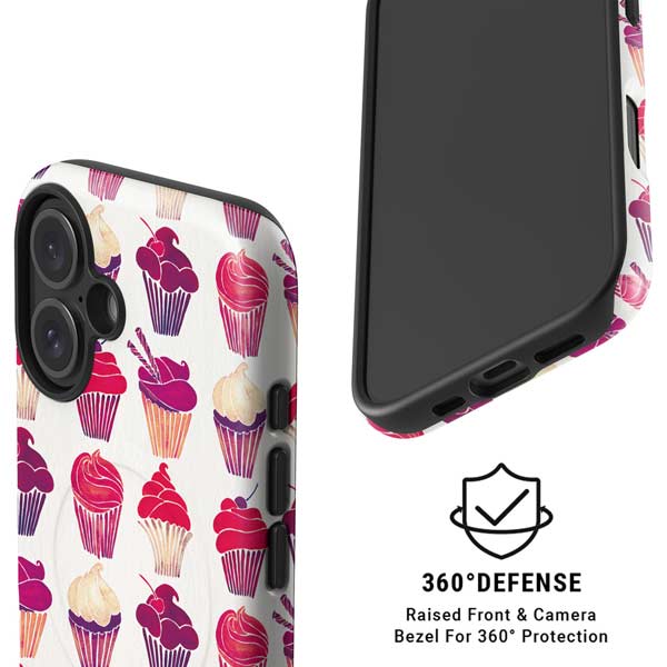 Cupcakes by Cat Coq iPhone 16 Magsafe Impact Case