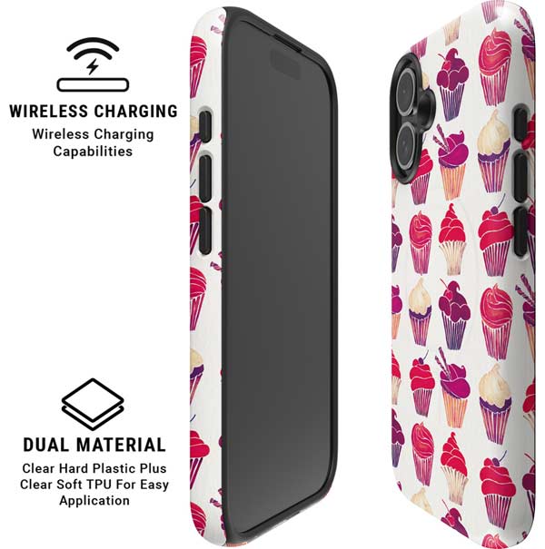 Cupcakes by Cat Coq iPhone 16 Magsafe Impact Case