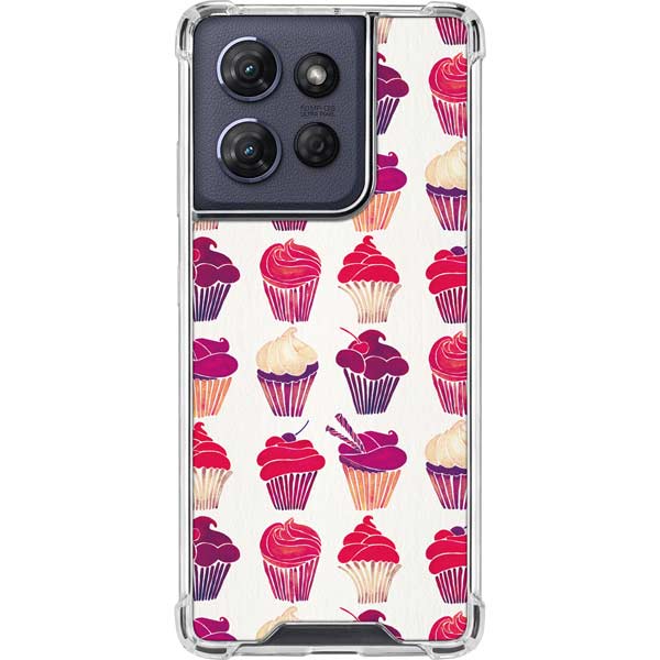 Cupcakes by Cat Coq Moto G Power 5G (2025) Clear Case