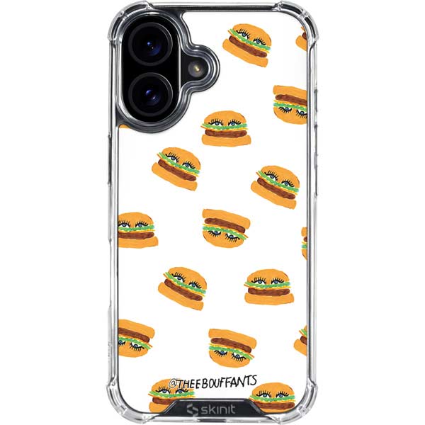 Bouffants and Broken Hearts Cute Burgers iPhone 17 Clear Case
