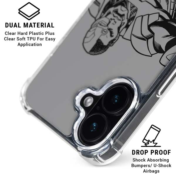 DC Comics Cyborg Comic Pop iPhone 16 MagSafe Case