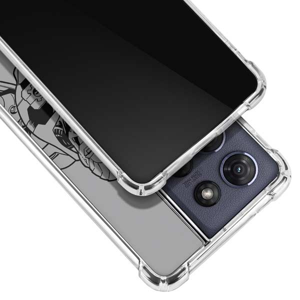 DC Comics Cyborg Comic Pop Moto G Play 5G (2025) Clear Case