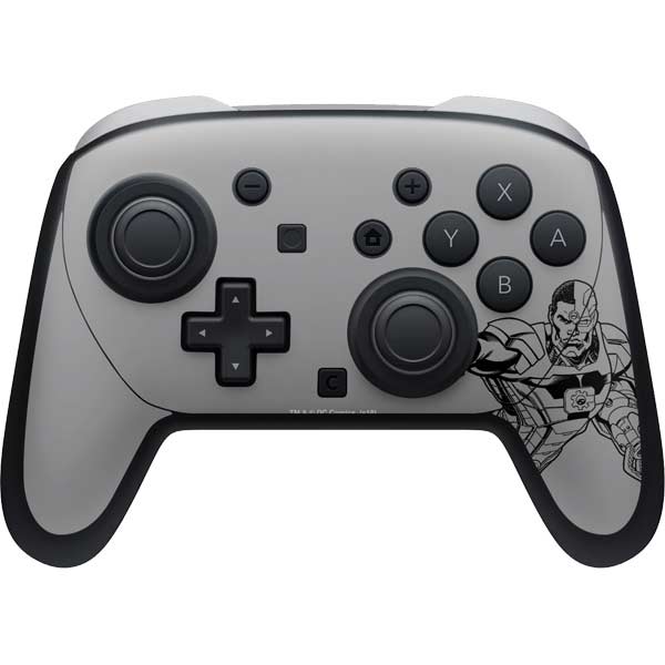DC Comics Cyborg Comic Pop Nintendo Switch 2 (2025) Pro Controller Skin