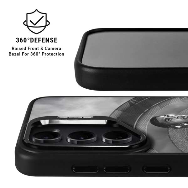 The Justice League (2017) Cyborg Poster Galaxy S26 Plus Kickstand Case