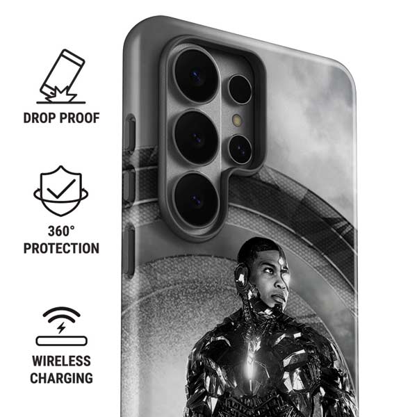 The Justice League (2017) Cyborg Poster Galaxy S26 Ultra Impact Case