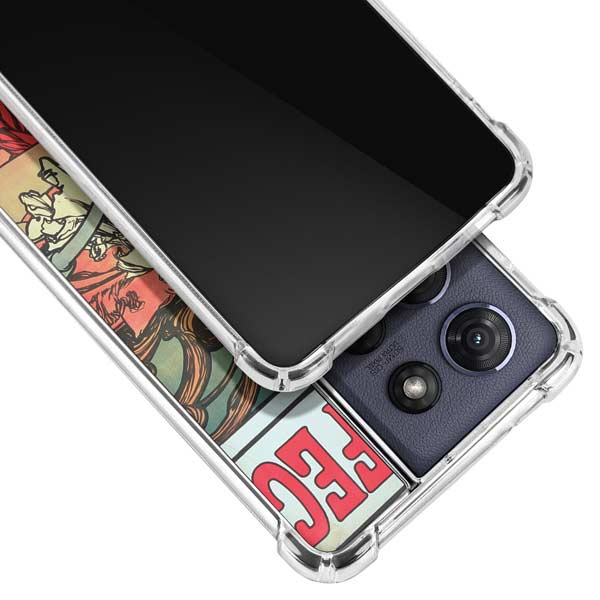 Alphonse Mucha Cycles Perfecta Moto G Power 5G (2025) Clear Case