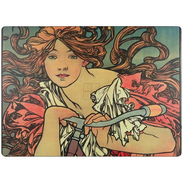 Alphonse Mucha Cycles Perfecta Surface Laptop 7 13.8in Skin
