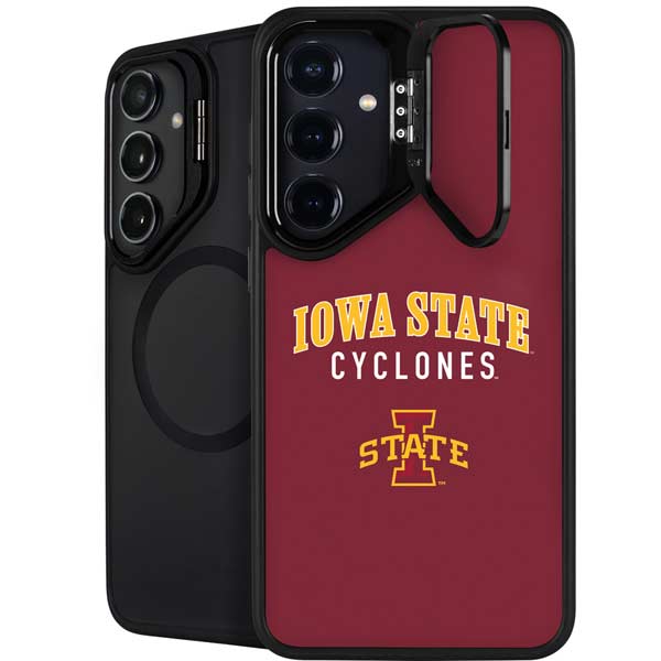 Iowa State University Collegiate Text Galaxy S26 Plus Kickstand Case