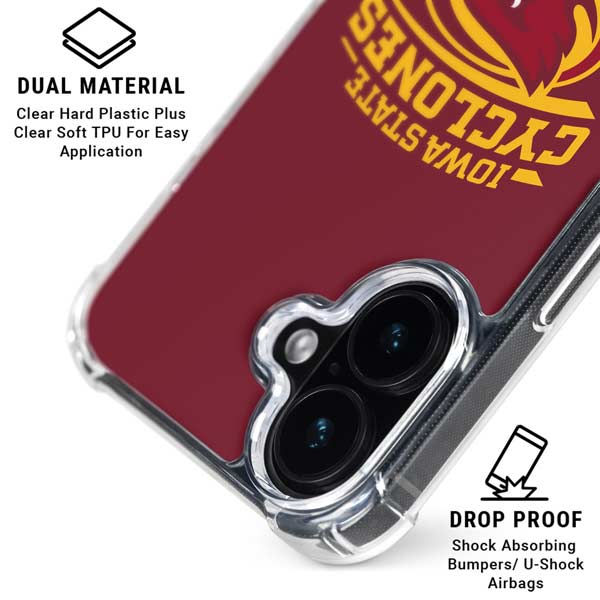 Iowa State University Cyclones iPhone 16 MagSafe Case