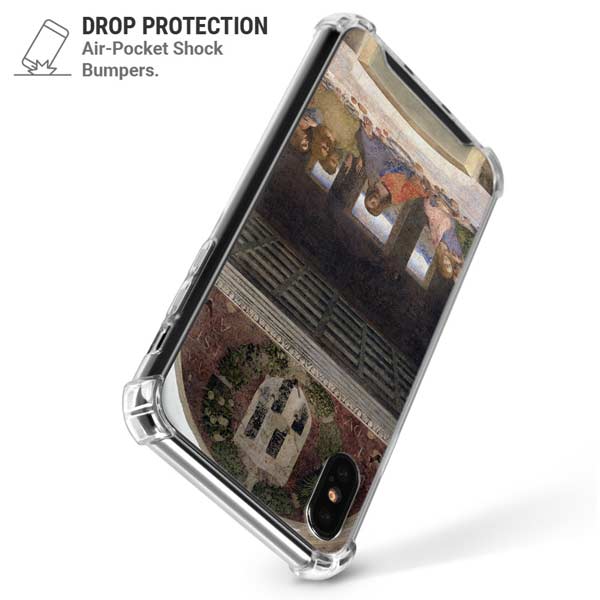 Da Vinci - The Last Supper by Da Vinci iPhone X/XS Clear Case
