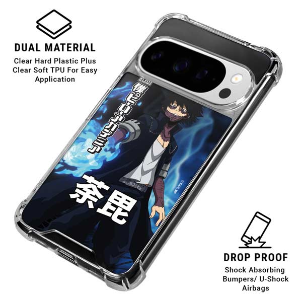My Hero Academia Dabi Season 5 Google Pixel 10 Pro Clear Case