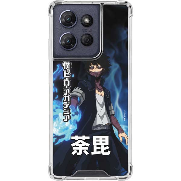 My Hero Academia Dabi Season 5 Moto G 5G (2025) Clear Case