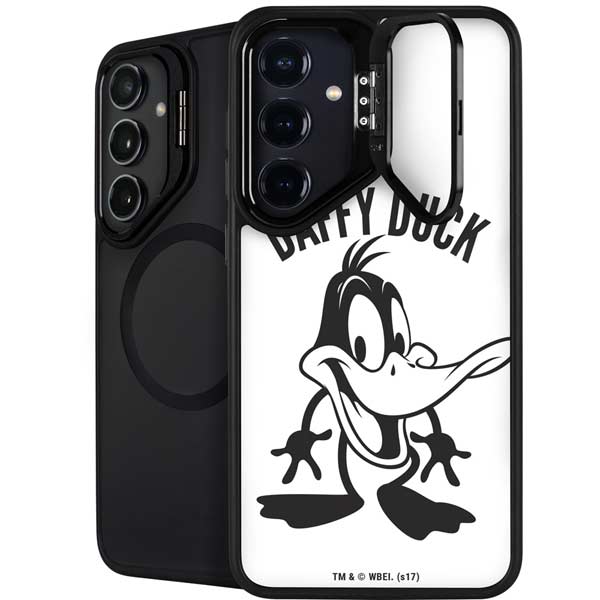 Looney Tunes Daffy Duck Big Head Galaxy S26 Plus Kickstand Case