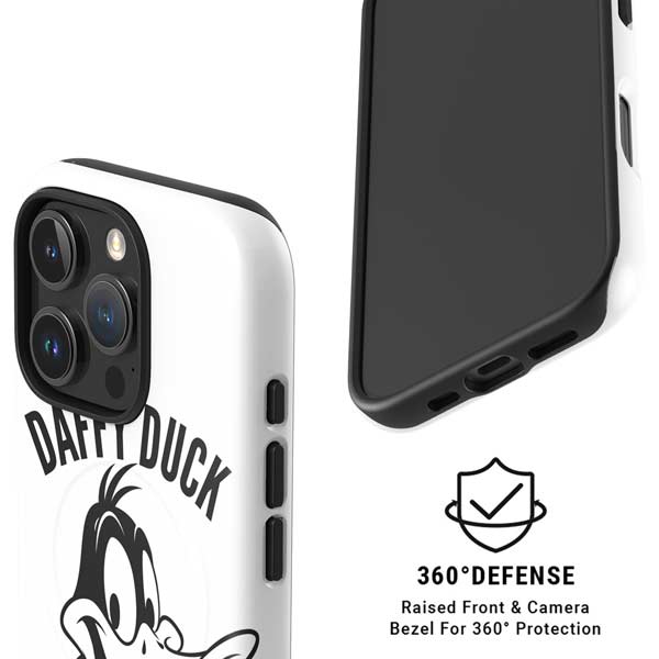 Looney Tunes Daffy Duck Big Head iPhone 16 Pro Max Magsafe Impact Case
