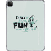 Looney Tunes Daffy Duck Crazy iPad Pro 11in (2024) Clear Case