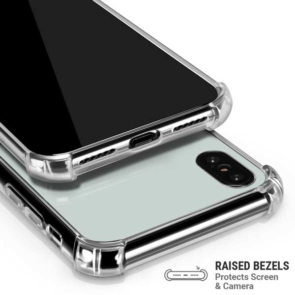 Looney Tunes Daffy Duck Crazy iPhone X/XS Clear Case