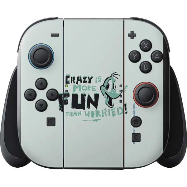 Looney Tunes Daffy Duck Crazy Nintendo Switch 2 (2025) with Joy-Con Skin