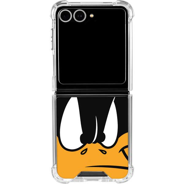 Looney Tunes Daffy Duck Galaxy Z Flip7 Clear Case