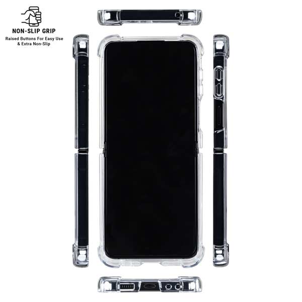Looney Tunes Daffy Duck Galaxy Z Flip7 Clear Case
