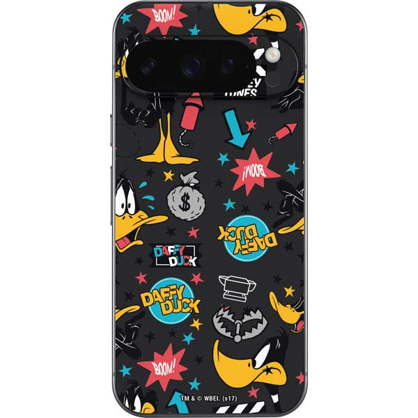Looney Tunes Daffy Duck Patches Google Pixel 10 Pro XL Skin