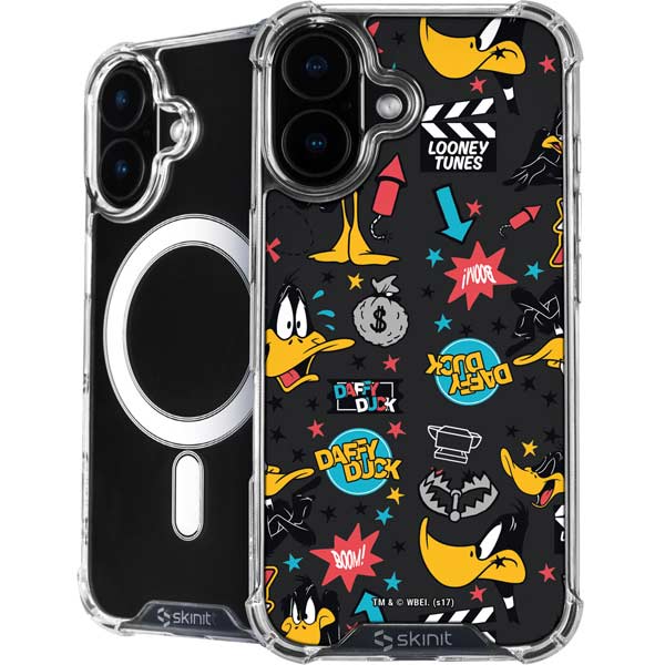 Looney Tunes Daffy Duck Patches iPhone 17 MagSafe Case