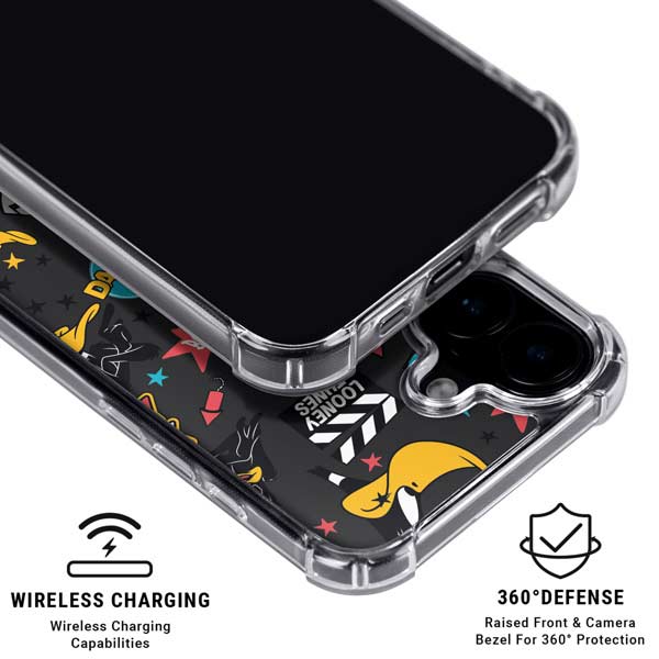 Looney Tunes Daffy Duck Patches iPhone 17 MagSafe Case