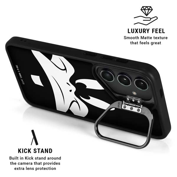 Looney Tunes Daffy Duck Plain Black and White Galaxy S26 Plus Kickstand Case