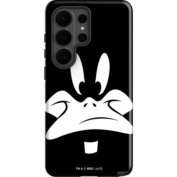 Looney Tunes Daffy Duck Plain Black and White Galaxy S26 Ultra Impact Case
