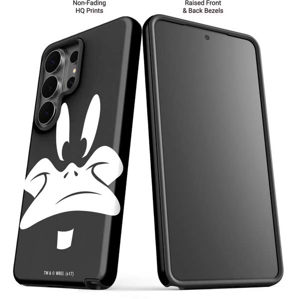 Looney Tunes Daffy Duck Plain Black and White Galaxy S26 Ultra Impact Case