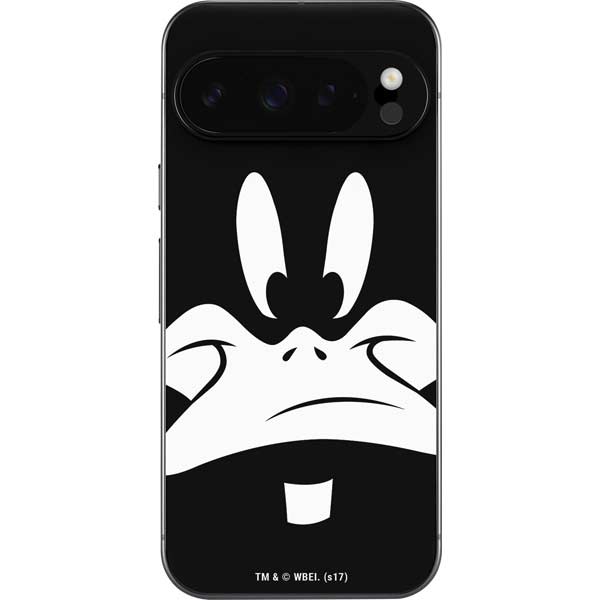 Looney Tunes Daffy Duck Plain Black and White Google Pixel 10 Pro XL Skin