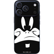 Looney Tunes Daffy Duck Plain Black and White iPhone 17 Pro Max Skin