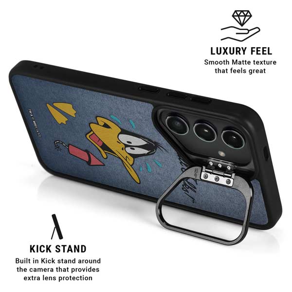 Looney Tunes Daffy Duck Thats All Folks Galaxy S26 Plus Kickstand Case