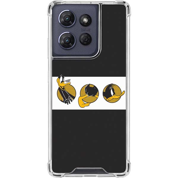 Looney Tunes Daffy Duck Three Circles Moto G Power 5G (2025) Clear Case