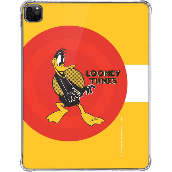 Looney Tunes Daffy Duck Yellow Stripes iPad Pro 11in (2024) Clear Case