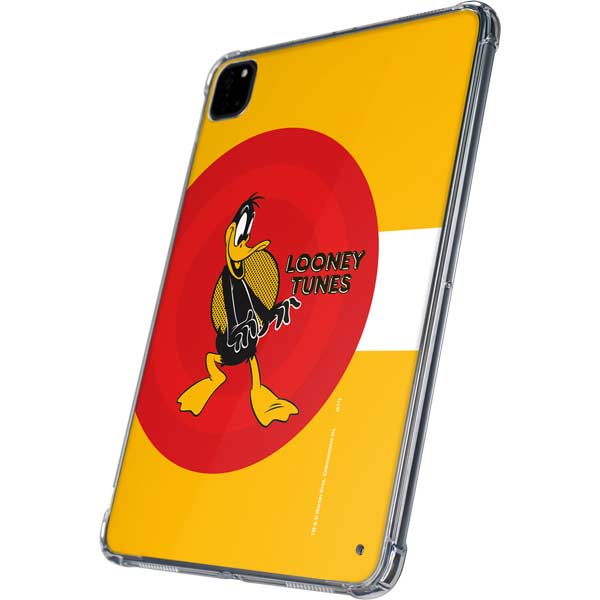 Looney Tunes Daffy Duck Yellow Stripes iPad Pro 11in (2024) Clear Case