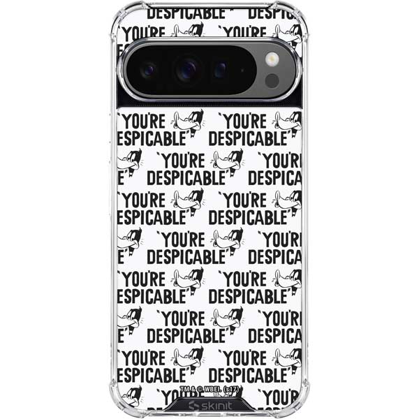 Looney Tunes Daffy Duck Youre Despicable Grid Google Pixel 10 Pro Clear Case