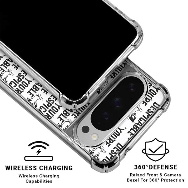 Looney Tunes Daffy Duck Youre Despicable Grid Google Pixel 10 Pro Clear Case