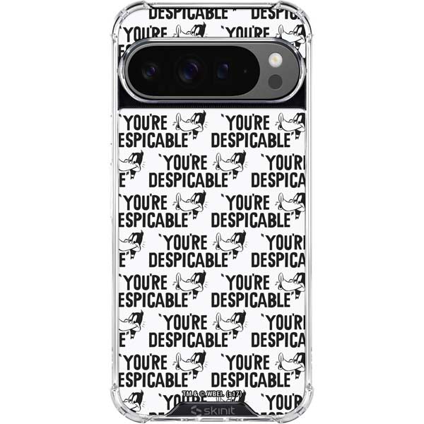 Looney Tunes Daffy Duck Youre Despicable Grid Google Pixel 10 Pro XL Clear Case