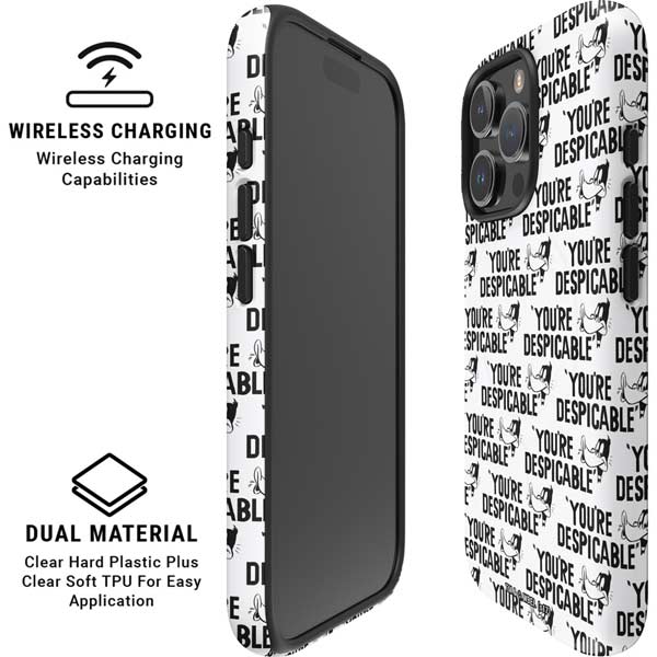 Looney Tunes Daffy Duck Youre Despicable Grid iPhone 16 Pro Magsafe Impact Case