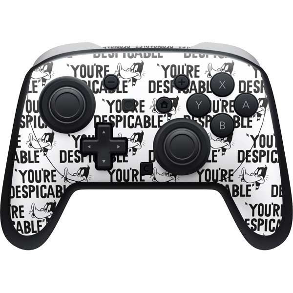 Looney Tunes Daffy Duck Youre Despicable Grid Nintendo Switch 2 (2025) Pro Controller Skin