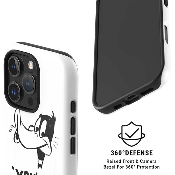 Looney Tunes Daffy Duck Youre Despicable iPhone 16 Pro Magsafe Impact Case