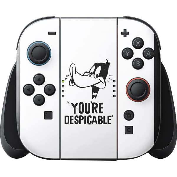 Looney Tunes Daffy Duck Youre Despicable Nintendo Switch 2 (2025) with Joy-Con Skin