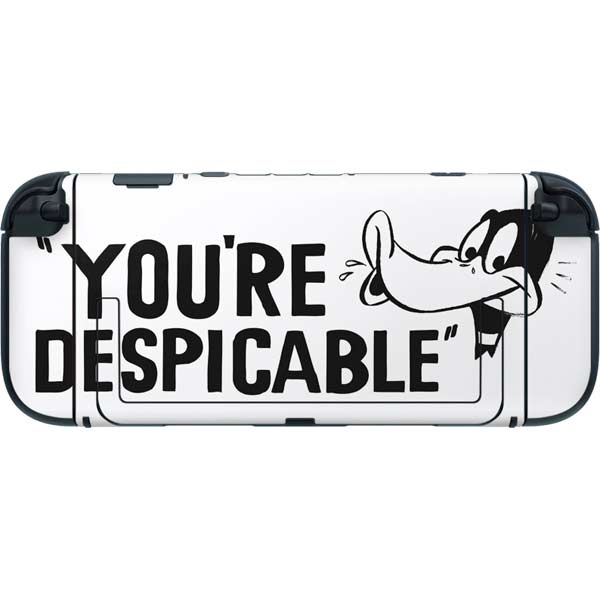 Looney Tunes Daffy Duck Youre Despicable Nintendo Switch 2 (2025) with Joy-Con Skin