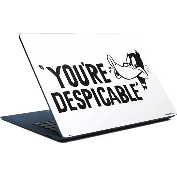 Looney Tunes Daffy Duck Youre Despicable Surface Laptop Skin