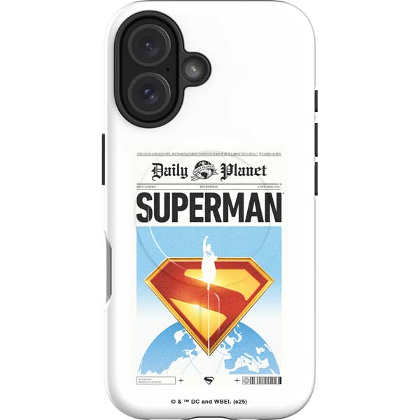 Superman 2025 Daily Planet Superman Cover iPhone 16 Magsafe Impact Case