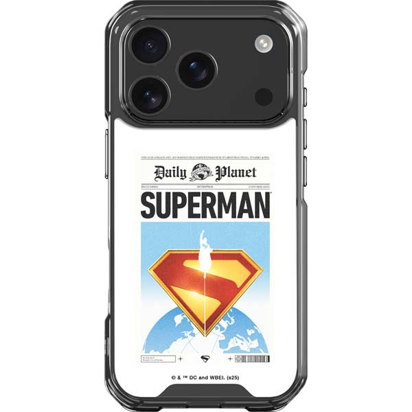 Superman 2025 Daily Planet Superman Cover iPhone 17 Pro Clear Case