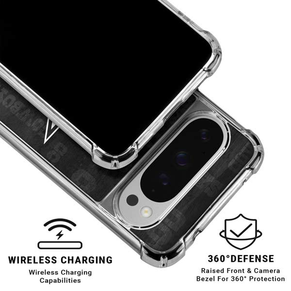 NFL Dallas Cowboys Black & White Google Pixel 10 Pro Clear Case